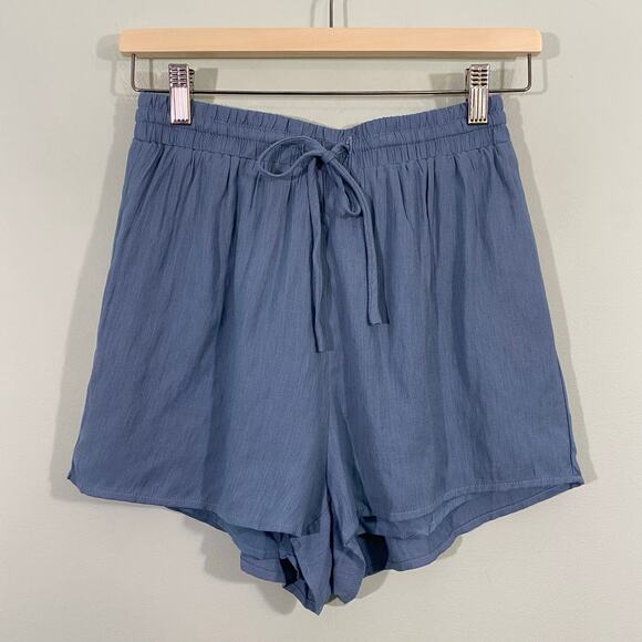 Princess Polly Women's Slated Blue The Chloe Set Shorts Only Size 2 NWT - Picture 1 of 3